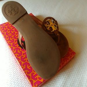 Tory Burch Shoes - Tory Burch Miller 2 Tan/Bronze flat sandal Tory Burch Shoes - Tory Burch Miller 2 Tan/Bronze flat sandal